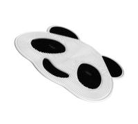 ELAYARD Cartoon Panda Foot Scrubber Shower Resistant to Deformation Dead Skin Removal Tpr Material with Non-slip Suction Cups for Bathing Accessories