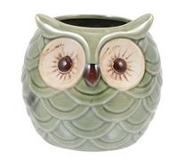 ELAYARD Ceramic Owl Cocktail Cup Creative Home Bar Wine Glass for Parties and Stable Tabletop Decoration Unique Funny Design for Adults