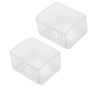 ELAYARD Child Proof Door Lock Cover and Door Knob Handle Cover for Boys and Girls with ABS Material Sleek Modern Design Prevents Accidental Locking No to Home and Toilet Safety 2Pcs