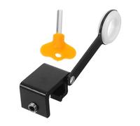 ELAYARD Childproof Window Security Lock Aluminum Alloy Durable Restrictor with Key for Safety and Theft Easy No Drill Installation Window Stopper for Home Safety