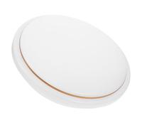 ELAYARD Circular PVC Ceiling Lamp Shade Diameter Flush Mount Cover for Easy-Clean Dome Light Fixture Replacement with Modern Stylish Design