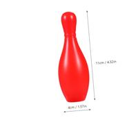 ELAYARD Colorful Plastic Bowling for Bowling for Indoor and Outdoor Family Fun S Party Game Random Color