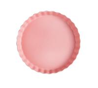 ELAYARD Creative Ceramic Sushi Plate 9.6 Inch Pink Dishwasher Safe Oven and Microwave Tableware for Birthday Parties