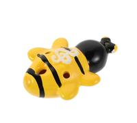 ELAYARD Creative Pottery Ceramic Ocarina Instrument Ancient Ocarina Musical Flute Bee Six Hole Student Ancient Chinese Alto Flute Ceramics Yellow