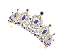 ELAYARD Crown Headband for Women Sparkling Crystal Bridal Hair Accessory Dazzling Wedding Crown Elegant Tiara for Brides for Parties and Special Occasions