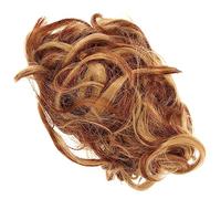 ELAYARD Curly Hair Bun Extension for Women Messy Ponytail Accessory to Add Volume and Fullness for Weddings Proms and Daily Wear Easy to Use Updo Hair Piece