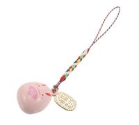 ELAYARD Cute Rabbit Bell Phone Pendant Strap with Water Sound Charm Lightweight Cell Phone Accessory for Keychain Lanyard for Bags Backpacks Wallets Stylish Zodiac Animal Gift for Easter