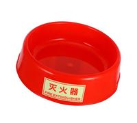 ELAYARD Dark Plastic Fire Extinguisher Base Stand Stable Support for Extinguishers Easy Installation Fire-resistant Storage Holder for Home and Office Safety