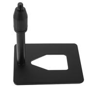 ELAYARD Desk Mic Stand with Stable Rectangular Metal Base Tabletop Holder for Multiple Microphone Models Space-Efficient for Streaming Setup