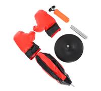 ELAYARD Desktop Boxing Game Kit for PU Gloves and Manual Inflator Wrinkle Resistant Tumbler for Stress Relief and Muscle Strengthening Suitable for Indoor Outdoor Use Birthday Random Color