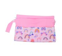 ELAYARD Diaper Bag Organizer with Double Zipper Spacious Stroller Hanging Wet Dry Storage Pouch for Nappy Changing Travel and Outdoor Use