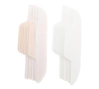 ELAYARD Disposable Non-woven Shape Collar Waterproof Curve 24pcs Sweat Pads Fabric and Sweat Absorption Liner Paper Material, for Neck Jobs Interview and Parties