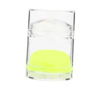ELAYARD Double-ended Nail Art Stamper Set Soft Silicone Printing Tool for Diy Manicure Includes Glow-in-the-dark Green Stamp Heads for Nail Stamping Enthusiasts and Professionals