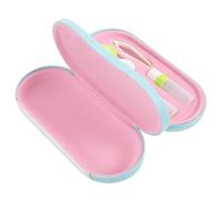 ELAYARD Double-Layer Eyeglass Case Contacts Holder, Wear-Resistant Blue Glasses Box for Household and Outdoor Use, Convenient Lens Storage Accessory for Daily Glasses and Lens