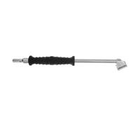 ELAYARD Dual Head Tire Air Chuck with Quick Fitting Metal Connector Handcrank Inflation Tool for Car Motorcycle Bike and Truck Tires Portable and Lightweight for Compressor Use
