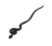 ELAYARD Elegant Vintage Wood Snake Hair Stick Durable Chinese Traditional Hairpin for Women Unique Design for Hanfu and Cheongsam for Sophisticated Updos and Special Occasions
