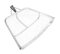 ELAYARD Ergonomic Sieve Scoop for Grain and Soil Sifting Multi Functional Farm Tool with Extra Head Lightweight Iron Filter for Corn Sand and Herbal Screening