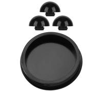 ELAYARD Ethereal Drum Silicone Foot Pads and Anti-Slip Support Set, 1 Large Silicone Base Cover 3 Sturdy Non-Slip Foot Pads Compatible 13 15 Note Steel Tongue Drums for Stable Percussion