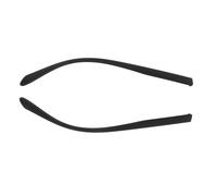 ELAYARD Eyeglass Temple Replacement Arms Black Thin Arm Parts External Thread Wide Eyewear Repair Legs for Spectacles Sunglasses Easy Installation with Secure Fit