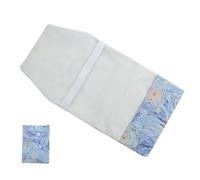 ELAYARD Fabric Book Sleeve Handmade Protective Cover for Hardback and Paperback Books Washable Lightweight Cloth Protector for Journals and Notebooks Dust Jacket Alternative