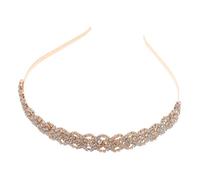 ELAYARD Fashionable Rhinestone Bridal Headband for Weddings Parties and Special Occasions Elegant Hair Accessory for Women Comfortable Fit Versatile Styling for Various Bridal Looks