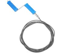 ELAYARD Flexible Drain Auger with Spring Cable and Manual Crank Plumbing Clog Remover for Kitchen Bathroom Shower Sinks Efficient Hair and Debris Unblocker for Home Pipe Cleaning