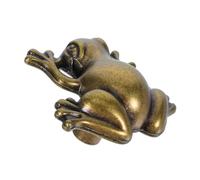ELAYARD Frog-Shaped Cabinet Handle Cute Wardrobe Pull Knob Metal Drawer Replacement for Cupboard Doors Fit with Easy Installation Playful Animal Design for Bedroom Furniture