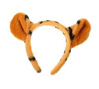ELAYARD Furry Costume 1pc Headband Grey Wigs for Women Ear Hair Hoops Decorative Hairbands Lovely Tiger Ear Shape Hair Hoops Year of The Headdress Costume Hairband Cartoon Headdress Tail