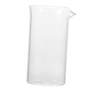 ELAYARD Glass Coffee Pot Replacement Beaker Heat Resistant Multi Purpose Design for Espresso Shots Juice Tea Brewing with Easy Clean Lightweight Borosilicate Glass