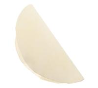 ELAYARD Goat Leather Drum Skin Replacement Natural Sheepskin Drum Head for Easy Storage and Vibration Reduction Enhances Bass and Overtone