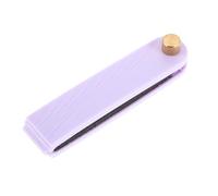 ELAYARD Guitar Mute Pad Noise Reducer with Quick Installation and Removal Lavender Stylish Plastic and Sponge Design for Electric Guitars and Banjos for Female Musicians on The Go Or