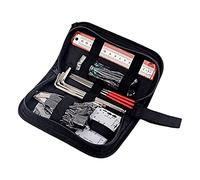 ELAYARD Guitar Tool Kit for String Maintenance and Repair Complete Care of Tools Carry Bag for Electric and Acoustic Guitar Setup