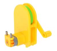 ELAYARD Hand Crank Generator Educational Science Kit for Students DIY Electricity Experiment Tool Portable Physics Stem Teaching Aid Enhances Practical Skills and Innovative Thinking