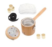 ELAYARD Hand-held Moxibustion Treatment Tool Wooden Moxibustion Box Portable Moxa Cone Burner for Home Use Anti-Scald Design for Full Body Acupuncture