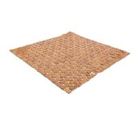 ELAYARD Handwoven Carbonized Bamboo Seat Cushion Breathable Hollow Design Summer Seating Pad for Spaces Natural Chair Cushion for Indoor Outdoor Use