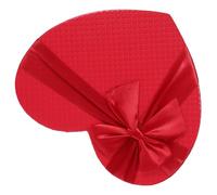 ELAYARD Heart Shape Candy Box Small Paper Packaging Box 230X175X90Mm Red Wedding Party Supply for Proposal and Wedding Decorations