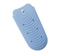 ELAYARD Heat Resistant Silicone Hair Tool Holder Pouch with Non-Slip Wave Texture Portable Flat Iron and Curler Storage for Travel Home and Salon Use