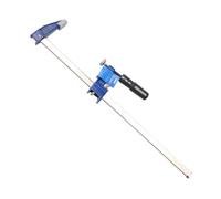 ELAYARD Heavy Duty Clamp Woodworking Bar Clip with Quick Release Handed Ratchet for DIY Carpentry and Woodworking Projects Blue