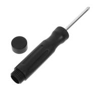 ELAYARD Hidden Cash Storage Box with Realistic Fake Screwdriver Concealed Organizer for Small Items Large Black Cross Design Secure Secret for Home Use