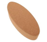 ELAYARD High-density Cork Yoga Blocks with Unique Oval Shape for Women Non-slip Yoga Accessories for Pilates Dance Stretching and Flexibility Improvement
