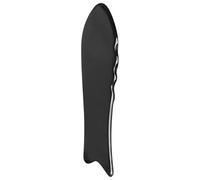 ELAYARD Horn Gua Sha Tool Fish Shape Black Scraping Board Body Massage Pain Relief Muscle Scraper for Full Body Relaxation and Circulation Improvement