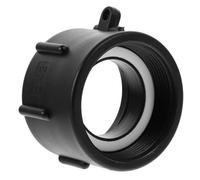 ELAYARD IBC Tank Adapter Plastic Fine to Coarse Thread Converter for Water Storage Tanks Leakproof Sealing Wear Resistant Connector for Tote Valve Hose Accessories