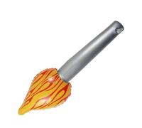 ELAYARD Inflatable Torch Creative Decorative Prop Lightweight Portable for Halloween Birthday Sports Events Camp Party Use Artificial Long Torch Design