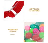 ELAYARD Interactive Shake Reaction Table Tennis with Colored Balls and Red Belt for Adults Indoor Outdoor Party Game Enhancing Coordination Team Building and Birthday Celebration Fun