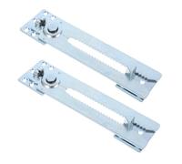ELAYARD Iron Sectional Couch Metal Connectors and Universal Compatibility 2pcs with Effortless Installation Silver Sofa Locking Connectors for Living Room Modular Sofa Units