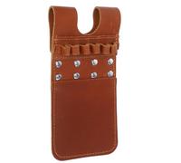 ELAYARD Lightweight Leather Arrow Bag for Outdoor Hunting and Practice, Compact Waist Carrier Hanging Storage and Archery Accessory for Adult Archers