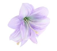 ELAYARD Lily Flower Hair Clip Elegant Artificial Floral Barrette for Women Hawaiian Accessory for Beach Style Lightweight and Versatile Hair Clip for Various Occasions