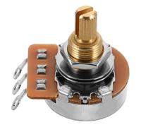 ELAYARD Long Shaft Guitar Potentiometer Audio Taper Volume Tone Control Knob Replacement for Electric Guitar Bass Metal Construction Smooth Sound Shaping and Musical Instrument Parts