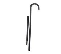 ELAYARD Magician Party Crutch Stick Black Plastic Decorative Prop for Cosplay Stage Performance Halloween Adults Walking Stick Costume Accessory