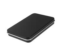 ELAYARD Magnetic Black Eyeshadow Storage Box Set DIY Refillable Blusher and Lipstick Organizer for Travel Compact Eye Shadow Palette Container for Makeup Enthusiasts